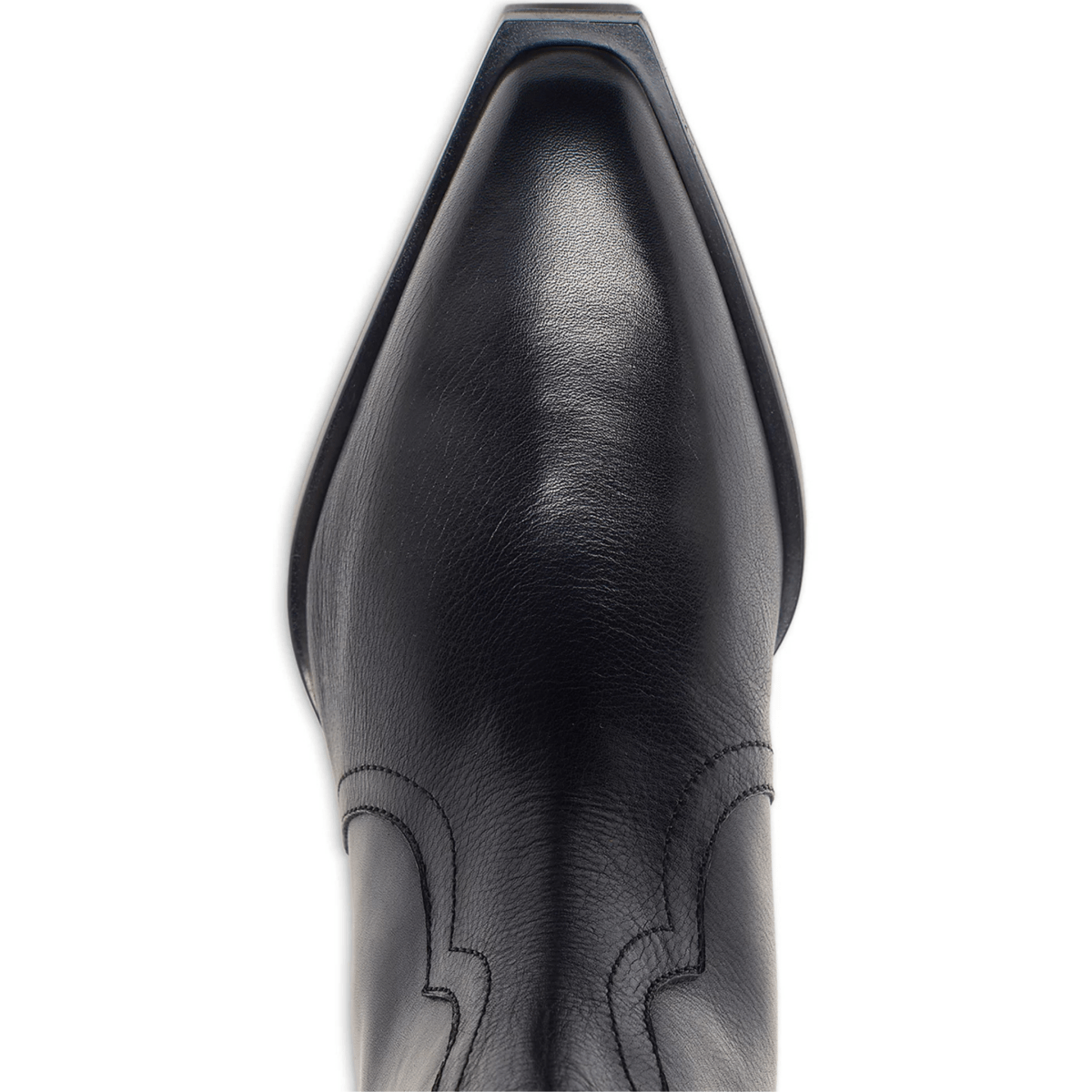 Free People Women's Cat Nap Cowboy Boots Black Leather - 9024898 - Tip Top Shoes of New York