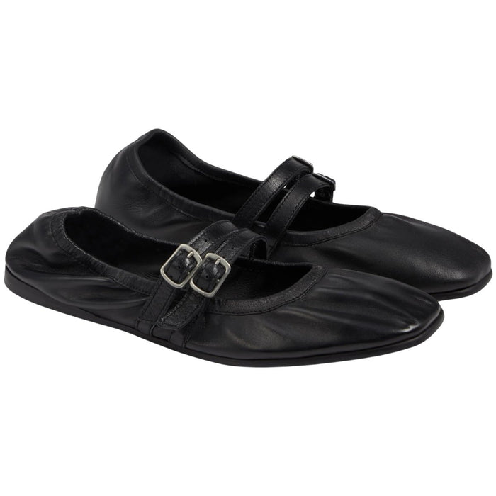 Free People Women's Gemini Ballet Flat Black - 5023043 - Tip Top Shoes of New York