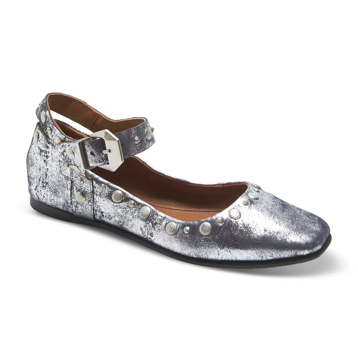 Free People Women's Mystic Mary Jane Flat Silver Distress - 9022880 - Tip Top Shoes of New York