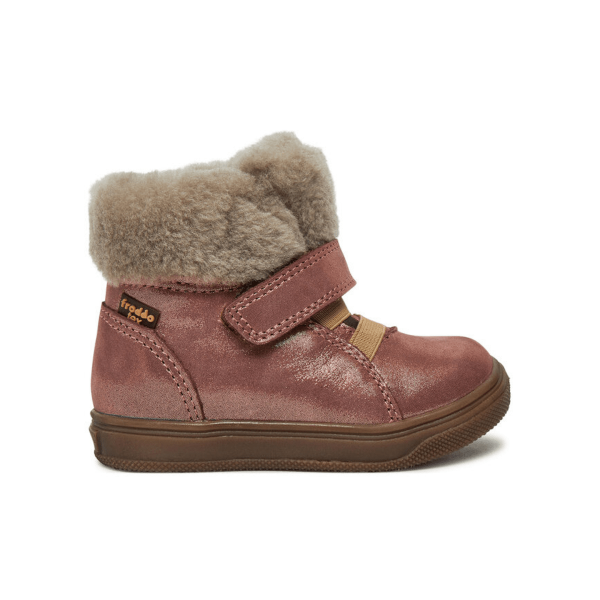 Froddo Toddlers Basco Tex Pink/Gold Waterproof - 1101045 - Tip Top Shoes of New York