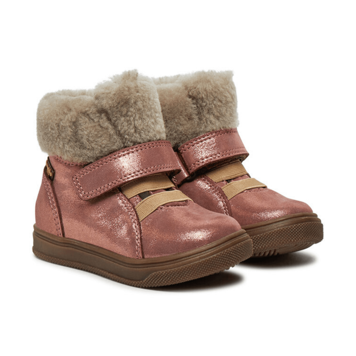 Froddo Toddlers Basco Tex Pink/Gold Waterproof - 1101045 - Tip Top Shoes of New York