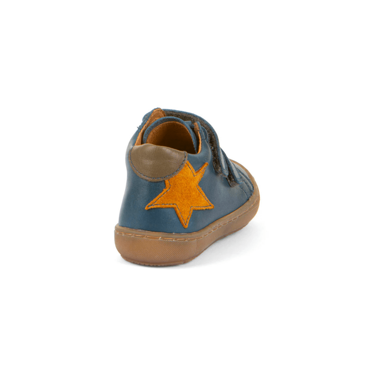 Froddo Toddlers Ollie Star Dark Denim/Mustard Leather - 1101033 - Tip Top Shoes of New York