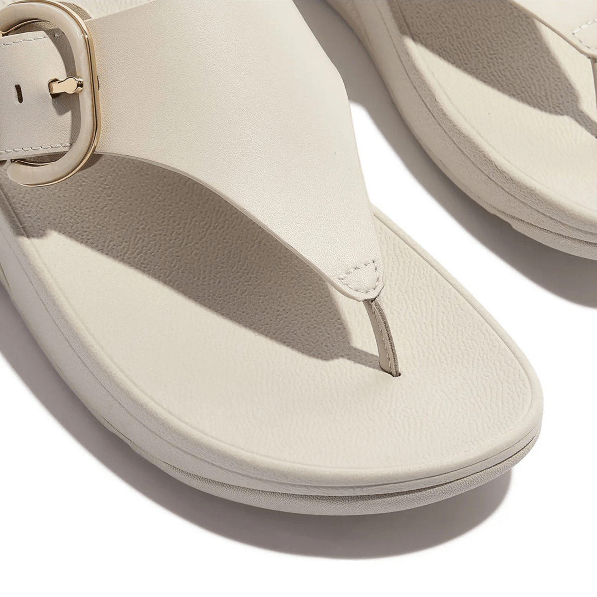 FutFlop Women's Lulu Toe - Post Buckle Paris Beige - 1092649 - Tip Top Shoes of New York