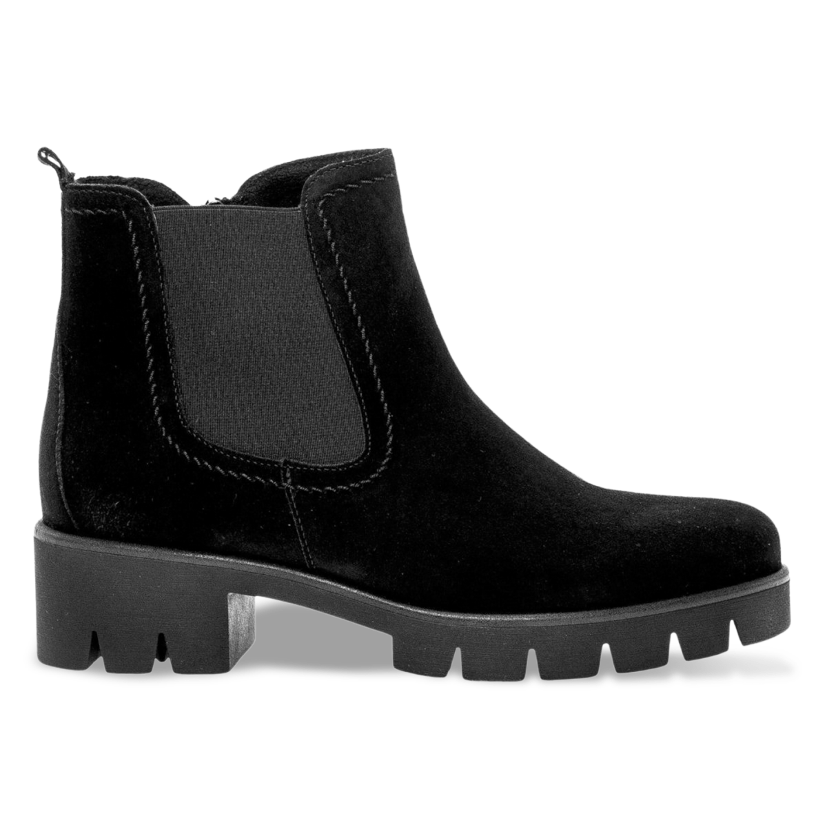 Gabor Women's 31.710.17 Chelsea Black Suede - 9017110 - Tip Top Shoes of New York