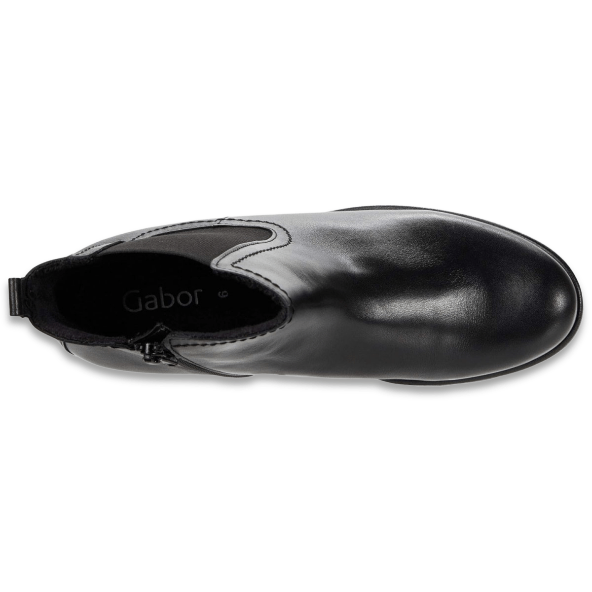 Gabor Women's 31.710.27 Chelsea Black Leather - 5022667 - Tip Top Shoes of New York