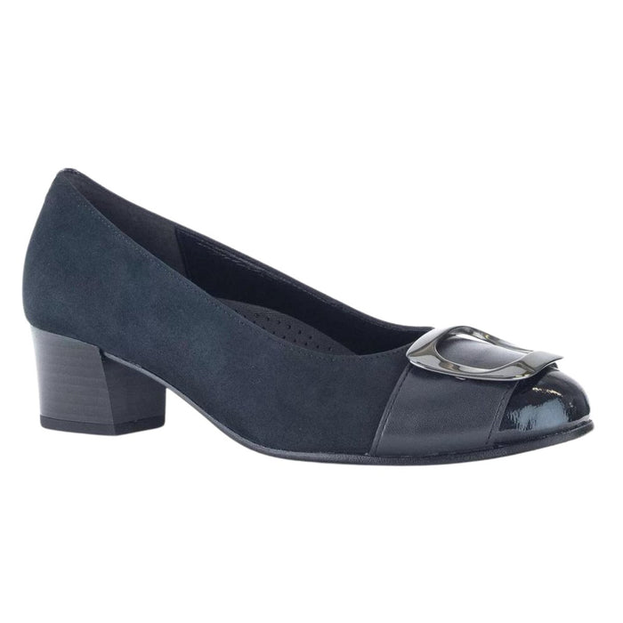 Gabor Women's 52.222.36 Elegant Dark Blue Nubuck - 9017155 - Tip Top Shoes of New York