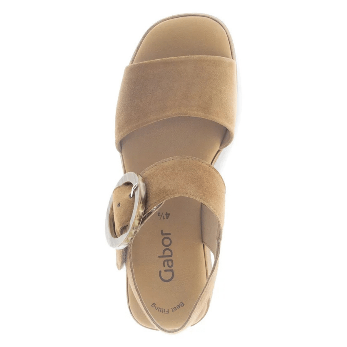 Gabor Women's 64.520.14 Walnut Suede Leather - 9020876 - Tip Top Shoes of New York