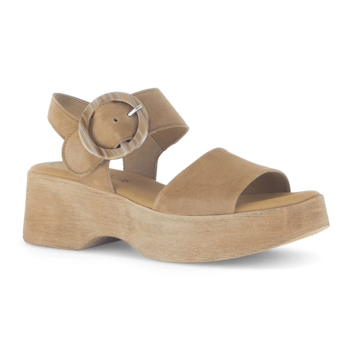 Gabor Women's 64.520.14 Walnut Suede Leather - 9020876 - Tip Top Shoes of New York