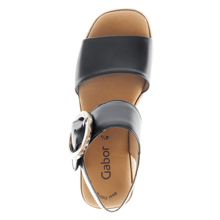 Gabor Women's 64.520.27 Black Nappa Leather - 9020779 - Tip Top Shoes of New York