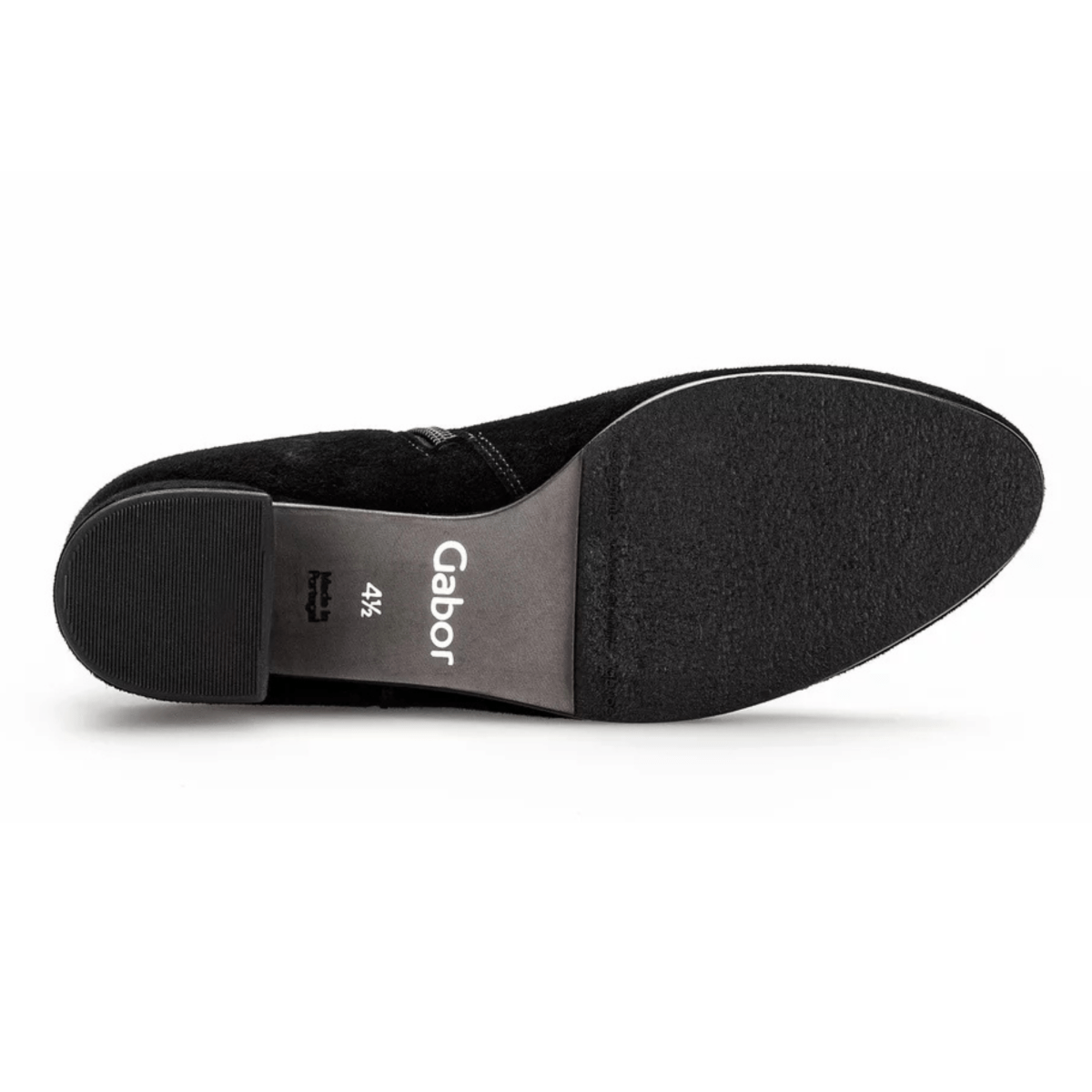 Gabor Women's 75.680.17 Elegant Black Suede - 9026868 - Tip Top Shoes of New York