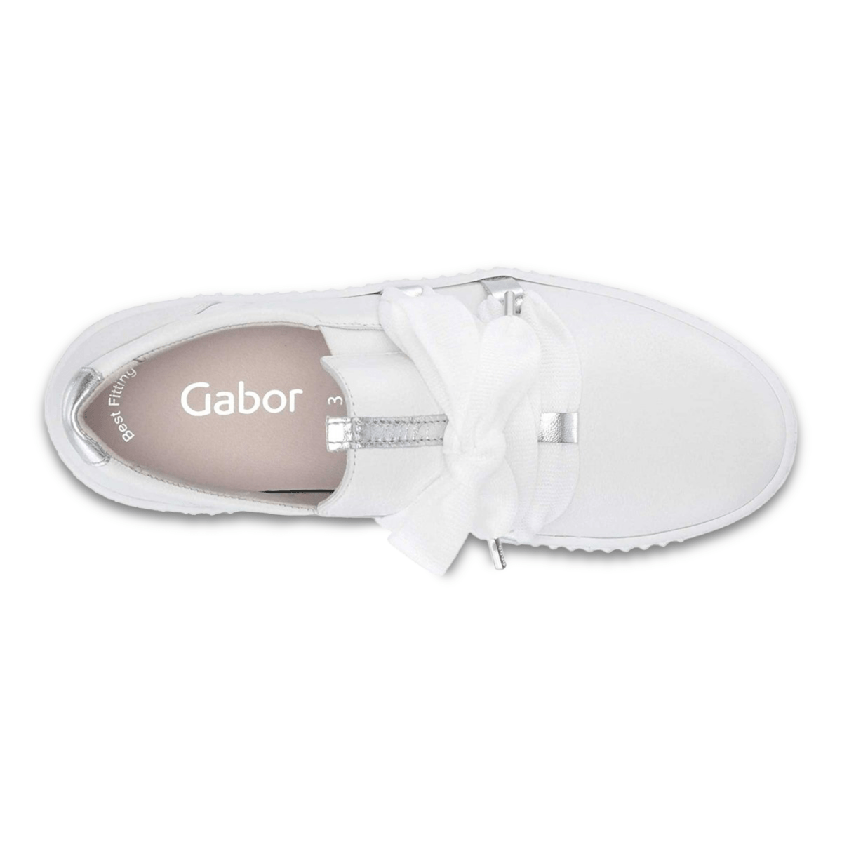 Gabor Women's 83.333.21 White Leather - 3007612 - Tip Top Shoes of New York