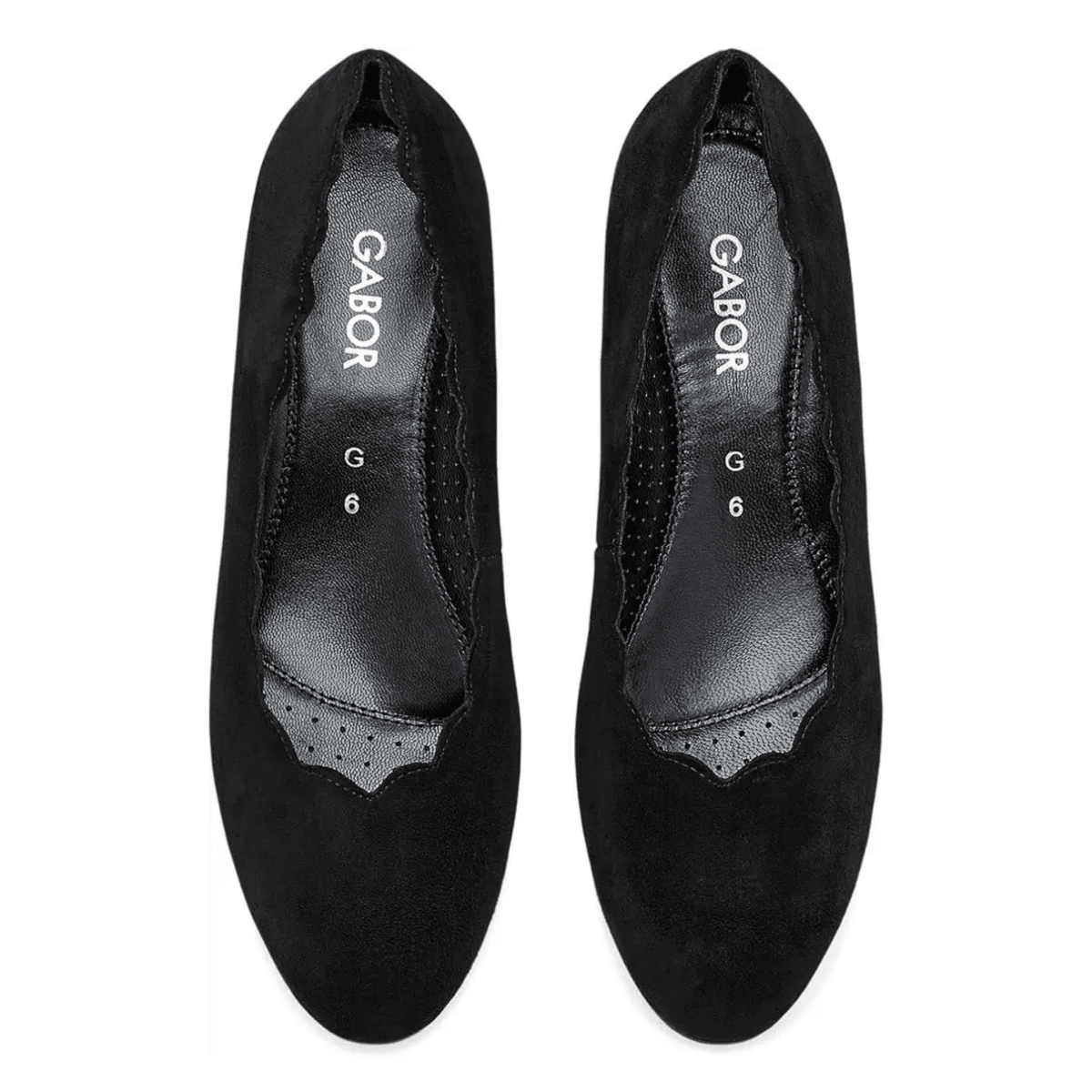 Gabor Women's Opal Black Suede - 9035423 - Tip Top Shoes of New York