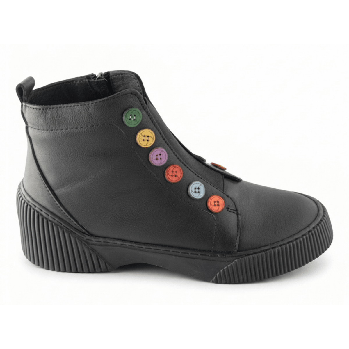 Gelato Women's Tina Black Leather - 9036037 - Tip Top Shoes of New York