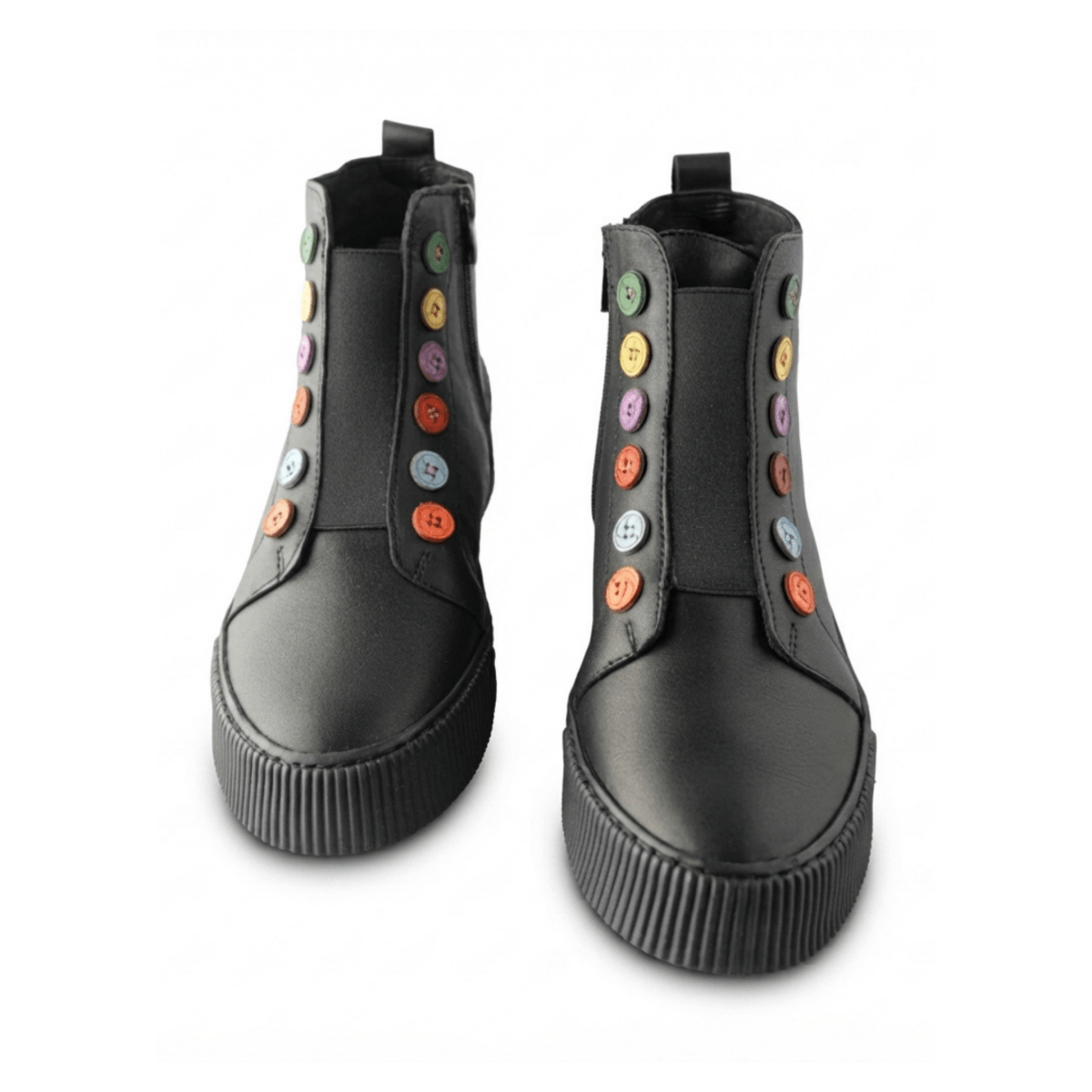 Gelato Women's Tina Black Leather - 9036037 - Tip Top Shoes of New York