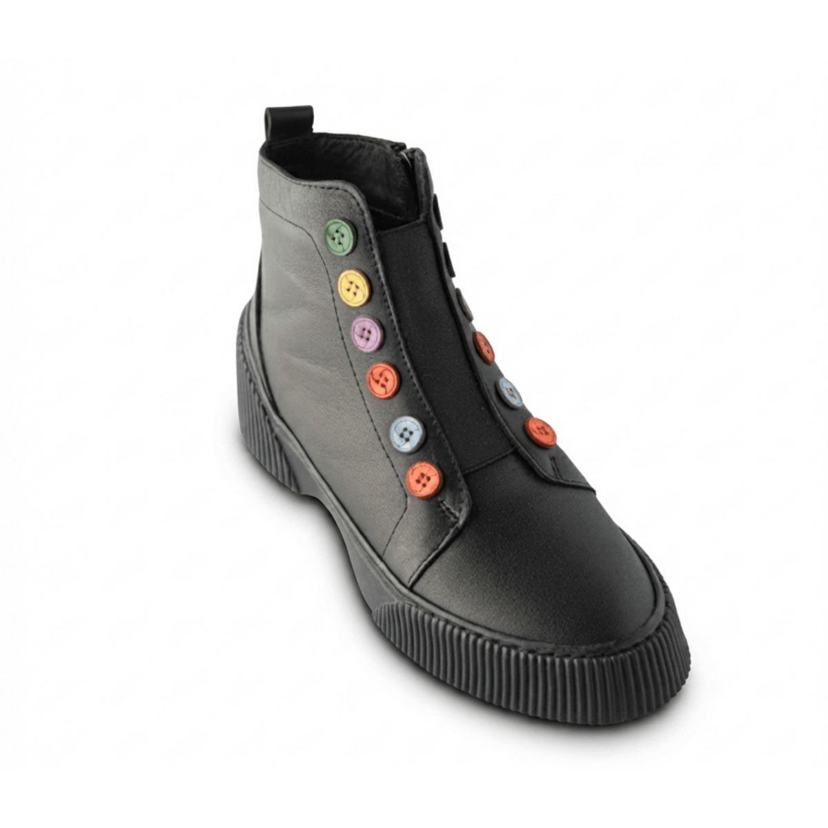 Gelato Women's Tina Black Leather - 9036037 - Tip Top Shoes of New York