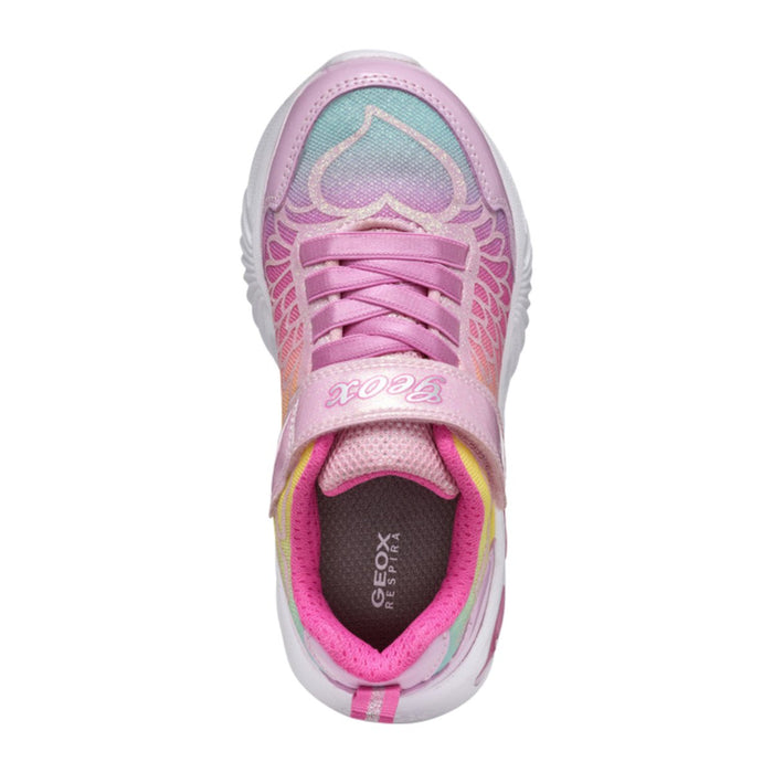 Geox Girl's Assister Pink/Multicolor - 1087007 - Tip Top Shoes of New York