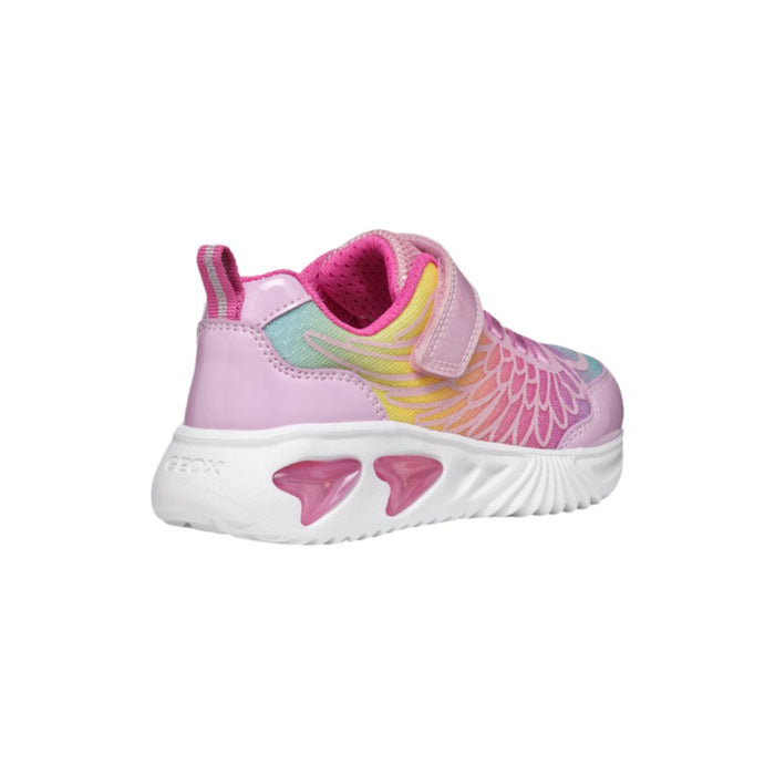 Geox Girl's Assister Pink/Multicolor - 1087007 - Tip Top Shoes of New York