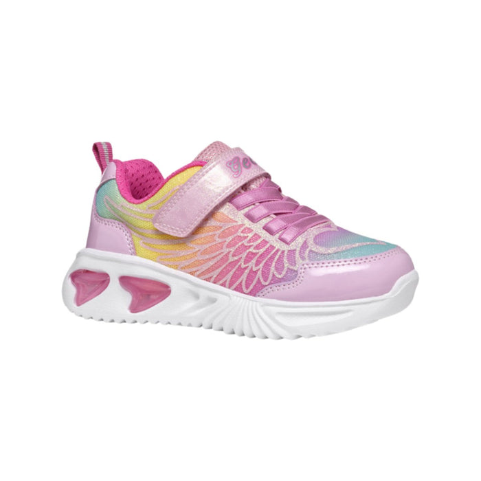 Geox Girl's Assister Pink/Multicolor - 1087007 - Tip Top Shoes of New York