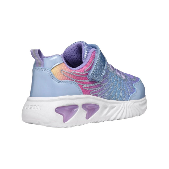 Geox Girl's (Sizes 28 - 34) Assister Sky/Multicolor - 1086999 - Tip Top Shoes of New York