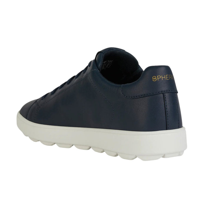 Geox Men's Spherica Ecub-1 Navy/White Leather - 9014995 - Tip Top Shoes of New York