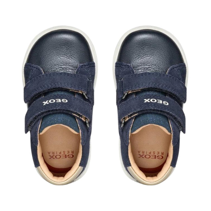 Geox Toddler's (Sizes 21 - 24) Biglia Navy/Platinum Stars - 1087072 - Tip Top Shoes of New York