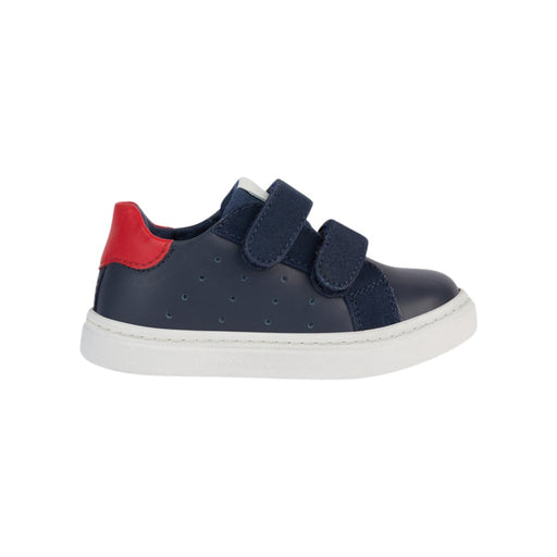 Geox Toddler's (Sizes 24-27) Nashik Navy/Red Leather - 1081885 - Tip Top Shoes of New York