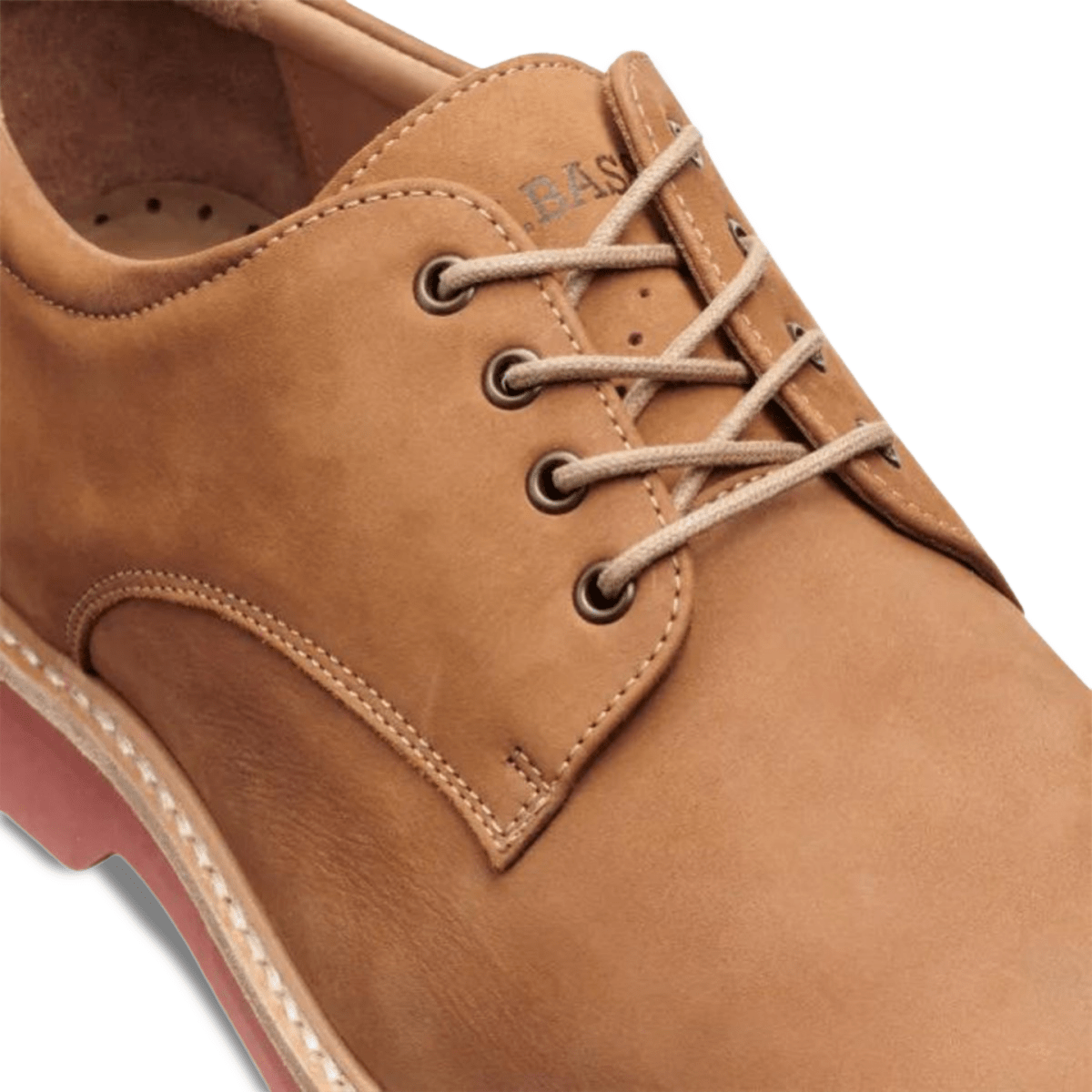 G.H. Bass Men's Pasadena Derby Tan Buc - 9013402 - Tip Top Shoes of New York