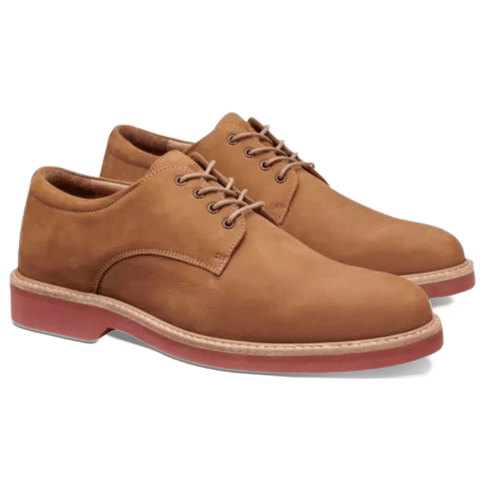 Bass Men's Pasadena Derby Tan Buc — Tip Top Shoes of New York