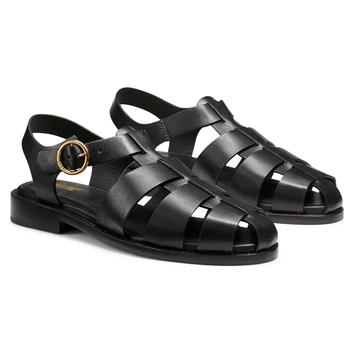 G.H. Bass Women's Fisherman Sandal Black - 9025048 - Tip Top Shoes of New York