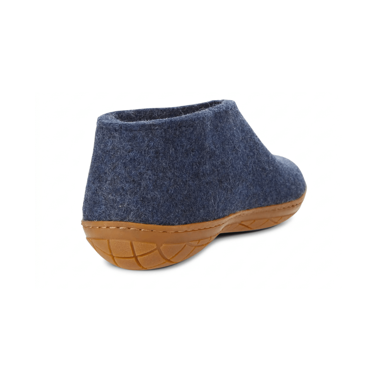Glerups Men's Model AR Shoe with Natural Honey Rubber Sole Denim - 11030268 - Tip Top Shoes of New York