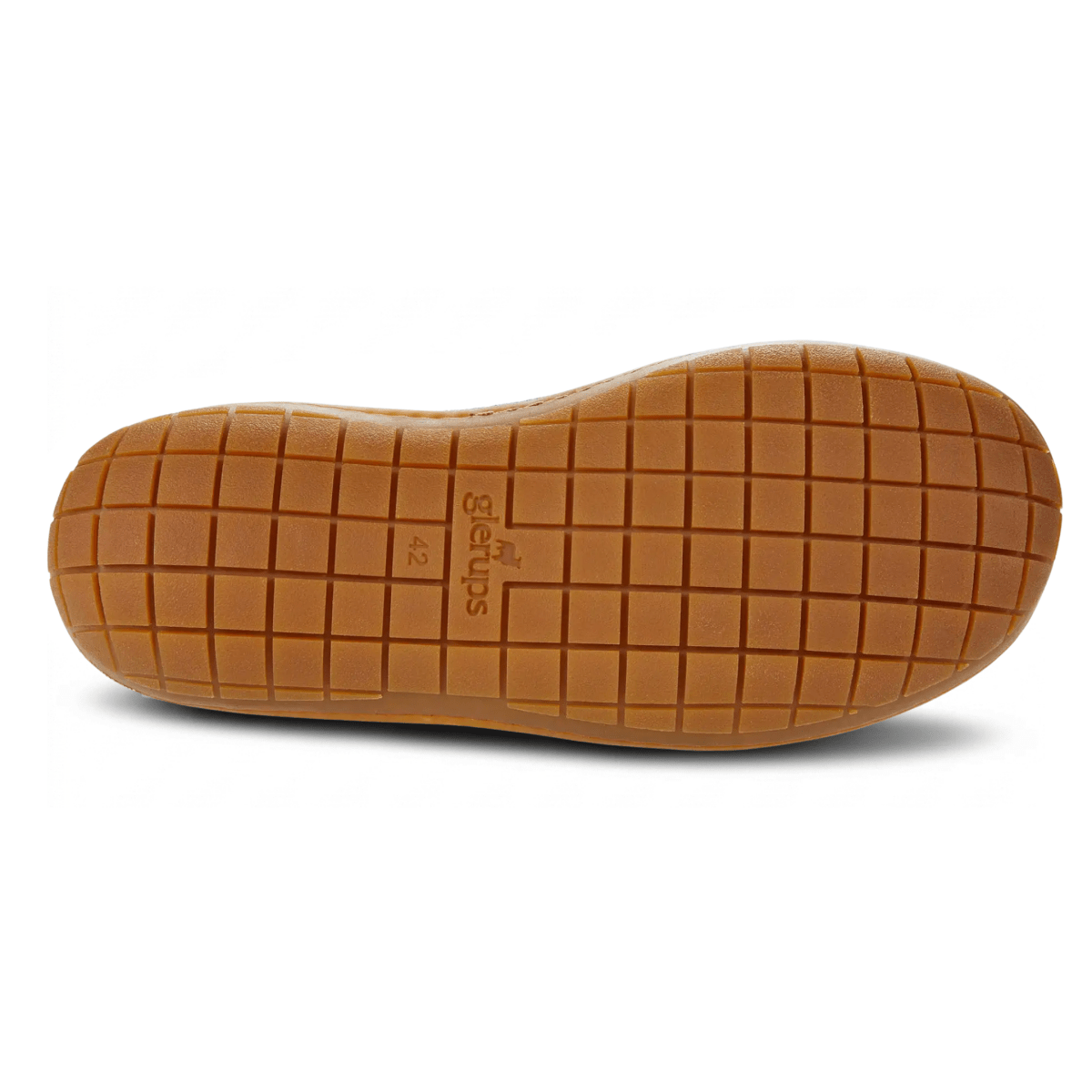 Glerups Men's Model AR Shoe with Natural Honey Rubber Sole Denim - 11030268 - Tip Top Shoes of New York