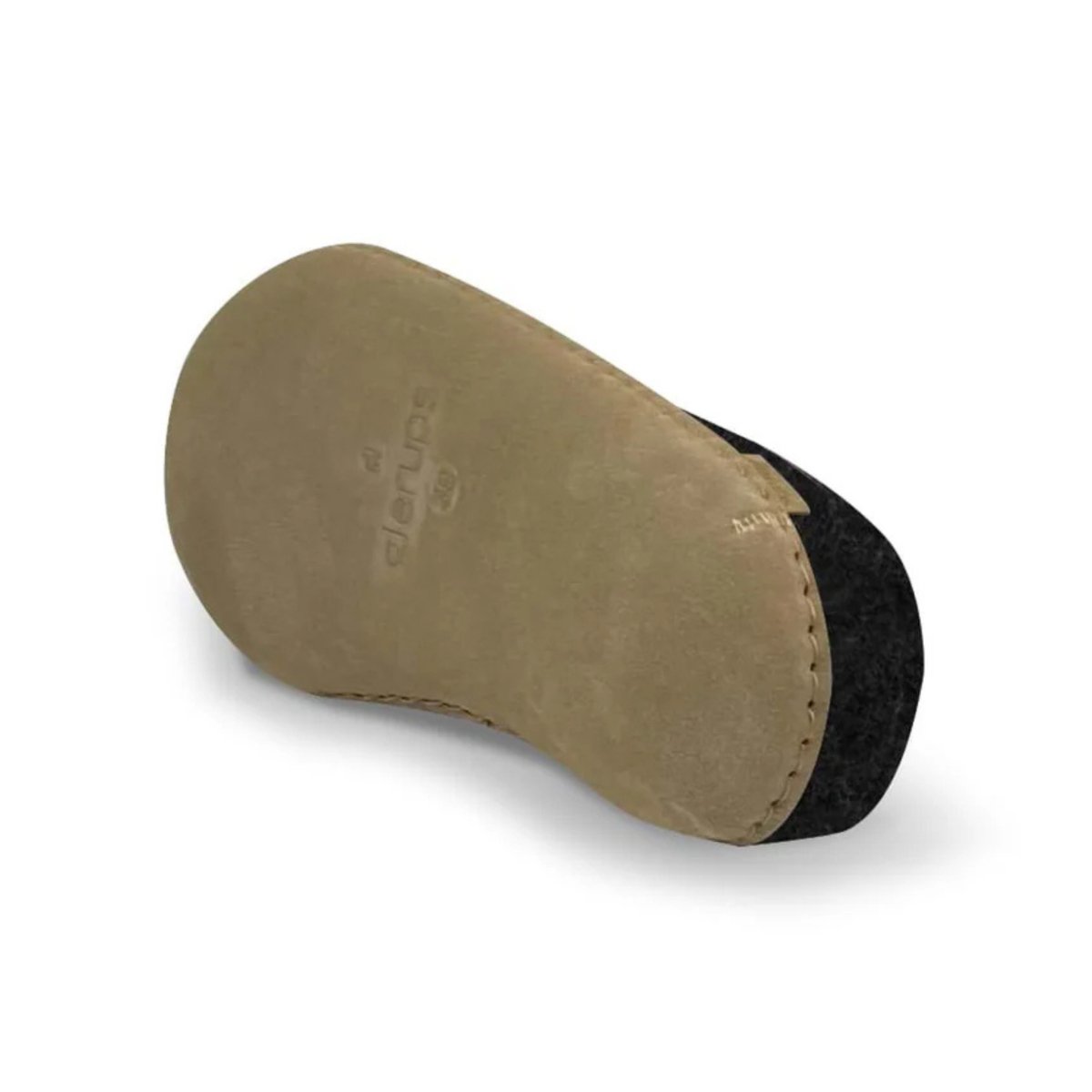 Glerups Men's Model B Slipper with Leather Sole Charcoal - 9022596 - Tip Top Shoes of New York