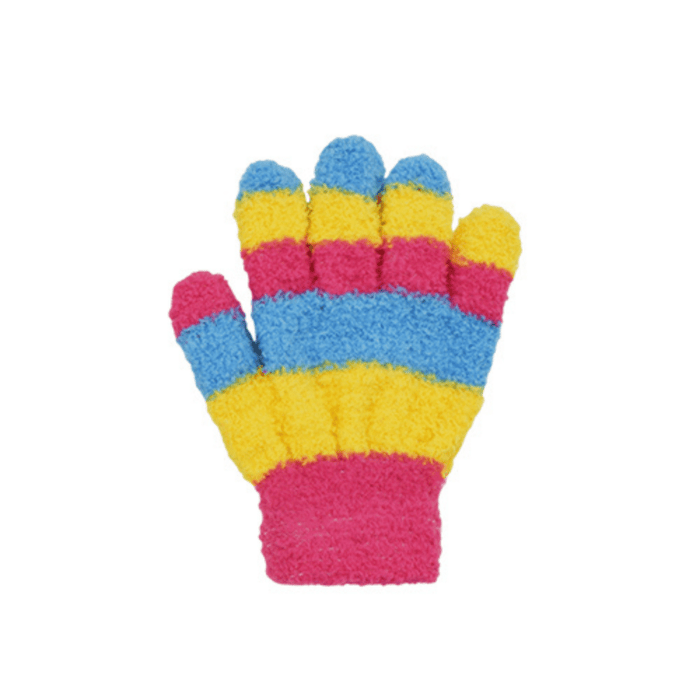 Grand Sierra Toddler's Striped Cozy Yarn Stretch Gloves Assorted - 5023922 - Tip Top Shoes of New York