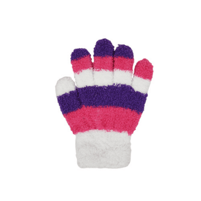 Grand Sierra Toddler's Striped Cozy Yarn Stretch Gloves Assorted - 5023922 - Tip Top Shoes of New York