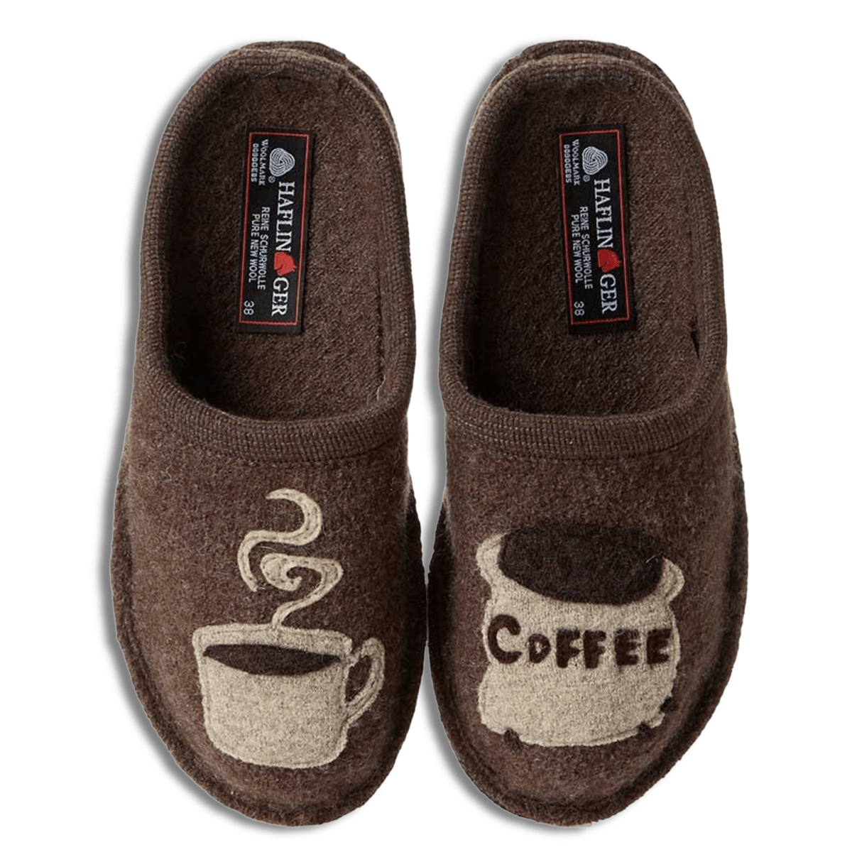 Haflinger Men's Coffee Earth Wool - 992841 - Tip Top Shoes of New York