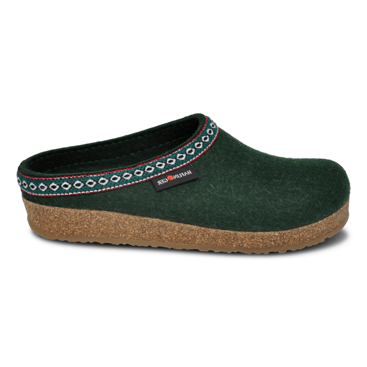 Haflinger Men's GZ Braid Spruce Green - 9026885 - Tip Top Shoes of New York