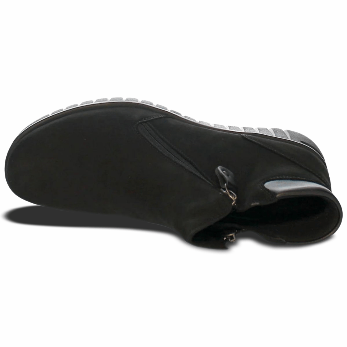 Hartjes Women's Country Boot Black Suede - 3017045 - Tip Top Shoes of New York