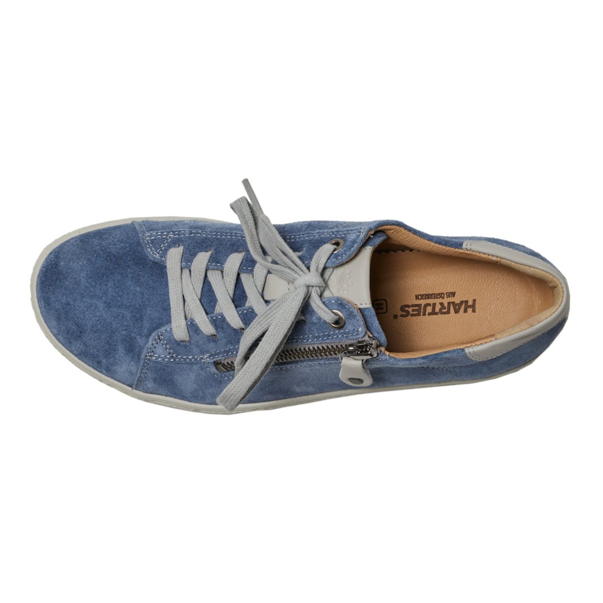 Hartjes Women's Phil Aqua Aluminum Nubuck - 3010729 - Tip Top Shoes of New York