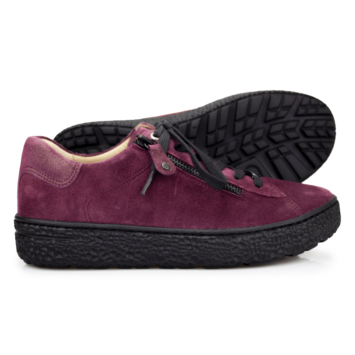Hartjes Women's Phil Eggplant Nubuck - 9036386 - Tip Top Shoes of New York