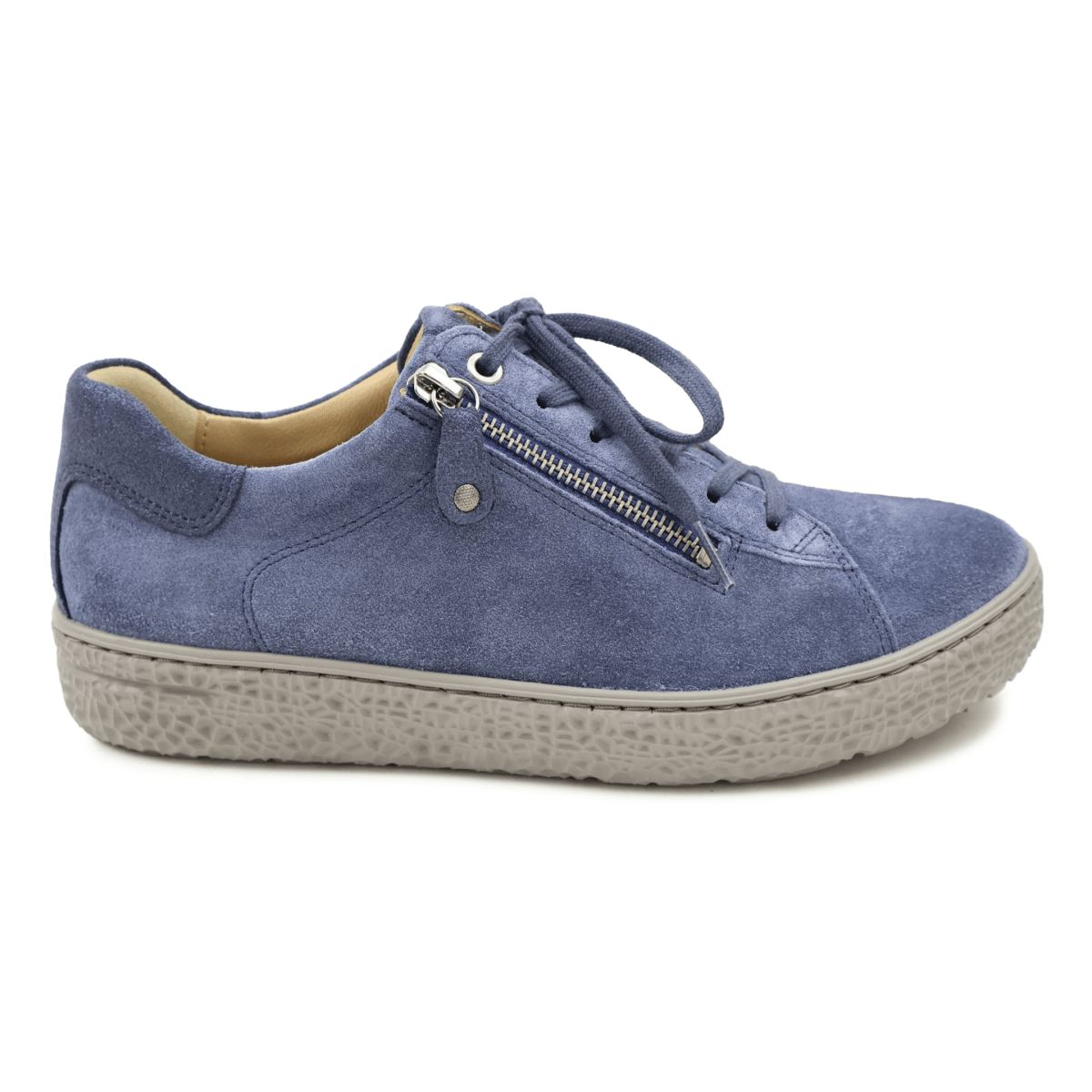 Hartjes Women's Phil Steel Blue Nubuck - 9026559 - Tip Top Shoes of New York