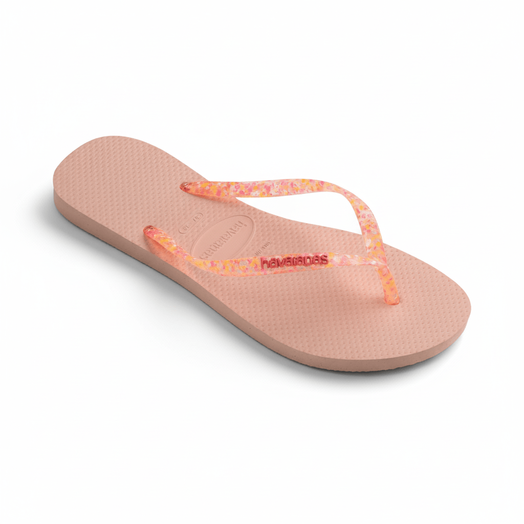 Havaianas Girl's Slim Glitter iridescent Pink (Sizes 2728 - 3334) - 1082530 - Tip Top Shoes of New York