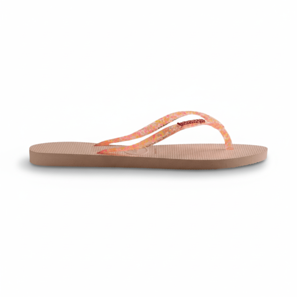 Havaianas Girl's Slim Glitter iridescent Pink (Sizes 3536 - 3738) - 1082547 - Tip Top Shoes of New York