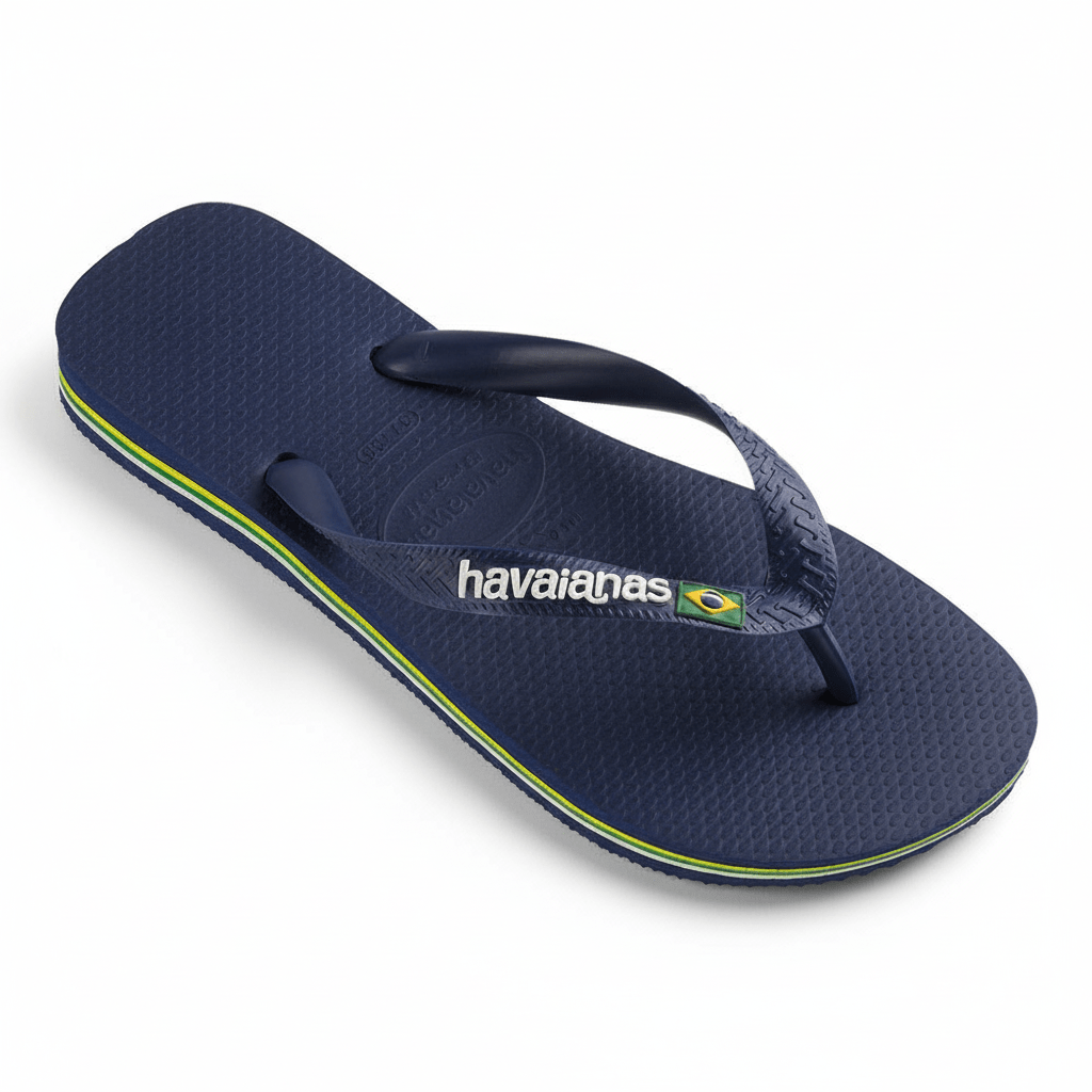Havaianas Kids Brazil Logo Navy Blue (Sizes 2728 - 3334) - 406519201011 - Tip Top Shoes of New York