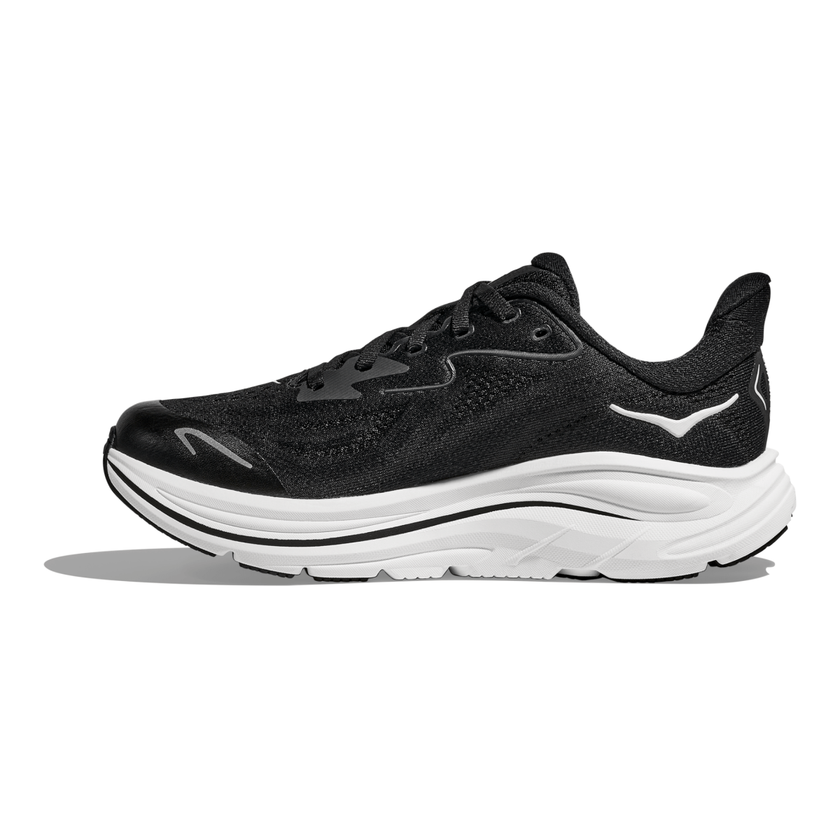 Hoka One One Kid's (Grade School) Clifton 10 Black/White - 1098737 - Tip Top Shoes of New York