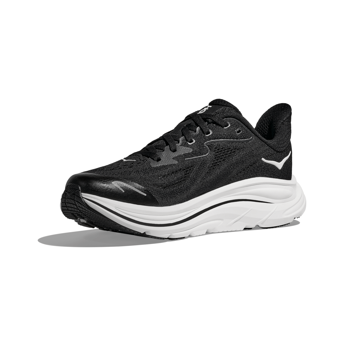 Hoka One One Kid's (Grade School) Clifton 10 Black/White - 1098737 - Tip Top Shoes of New York