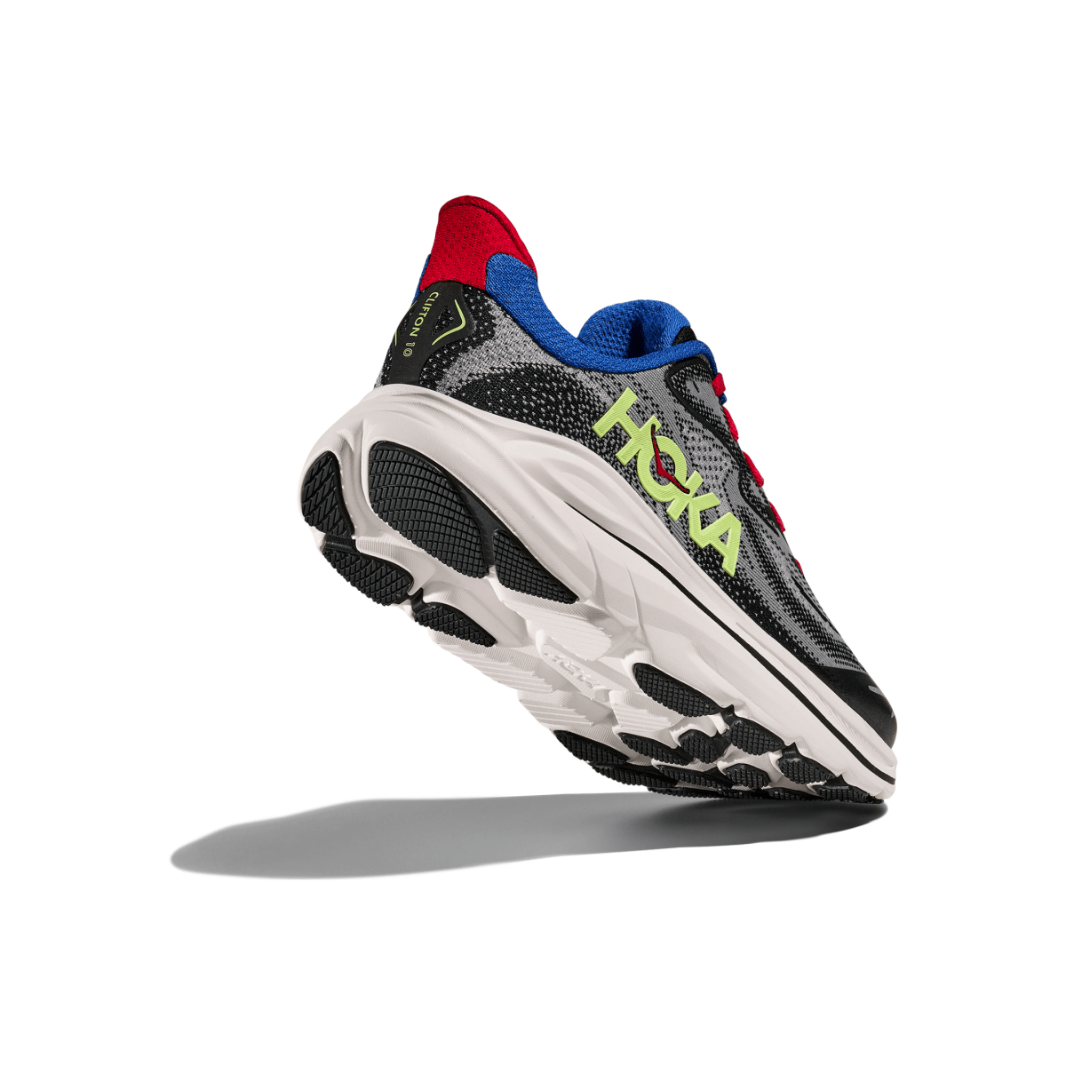 Hoka One One Kids (Grade School) Clifton 10 Foggy Grey/Black - 1103770 - Tip Top Shoes of New York