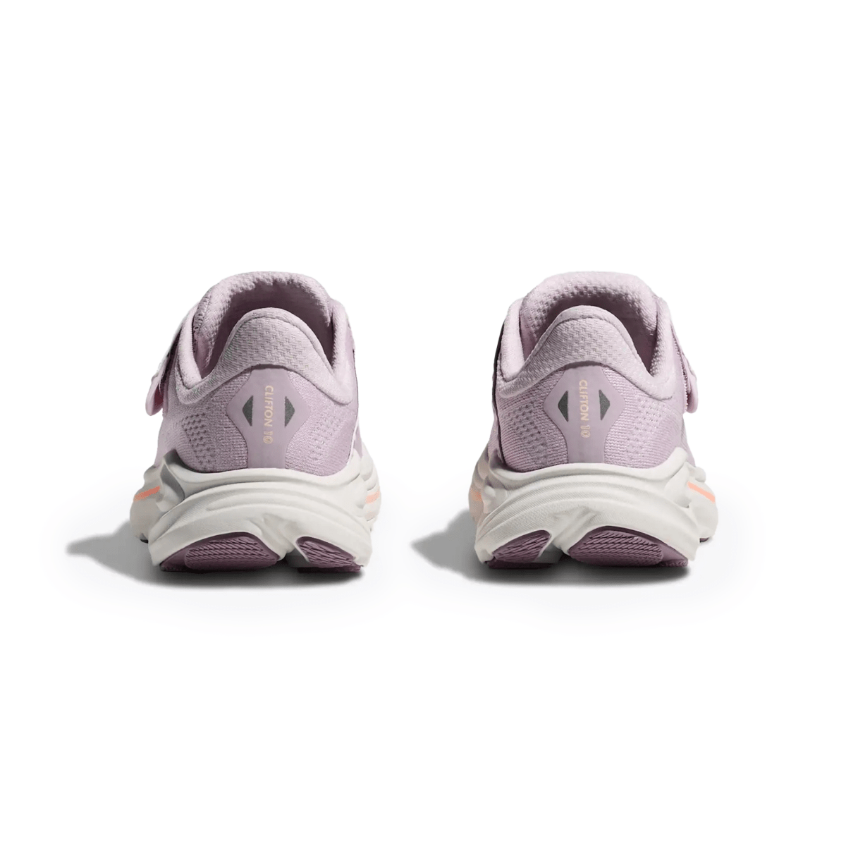 Hoka One One Kids (Grade School) Clifton 10 Lilac Cream/Tangerine Glow - 1110658 - Tip Top Shoes of New York