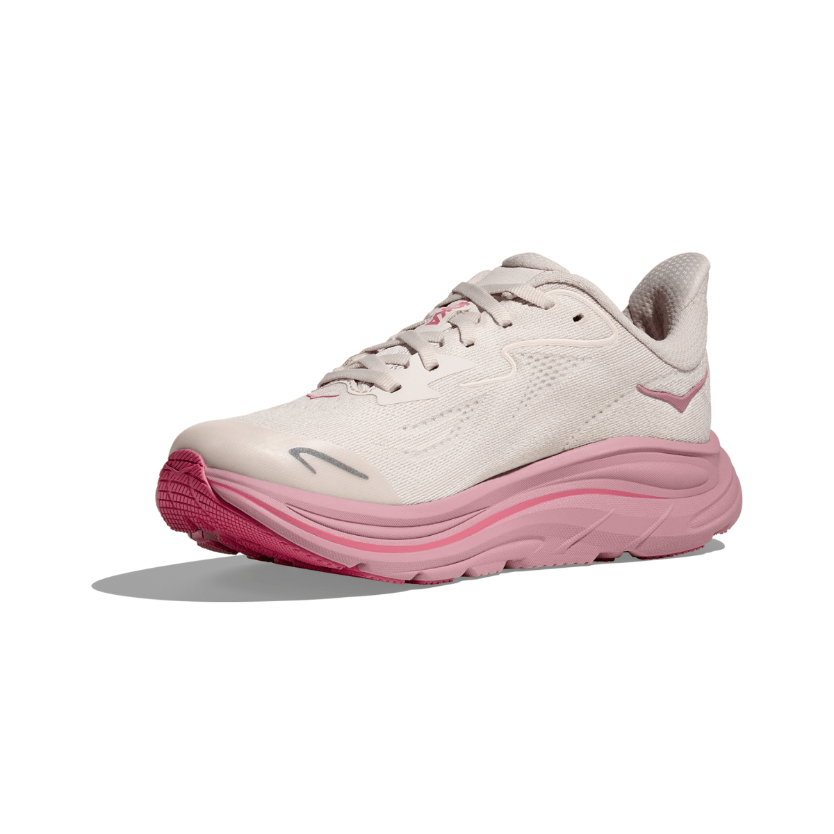 Hoka One One Kid's (Grade School) Clifton 10 Rose Cream/Dried Rose - 1098753 - Tip Top Shoes of New York