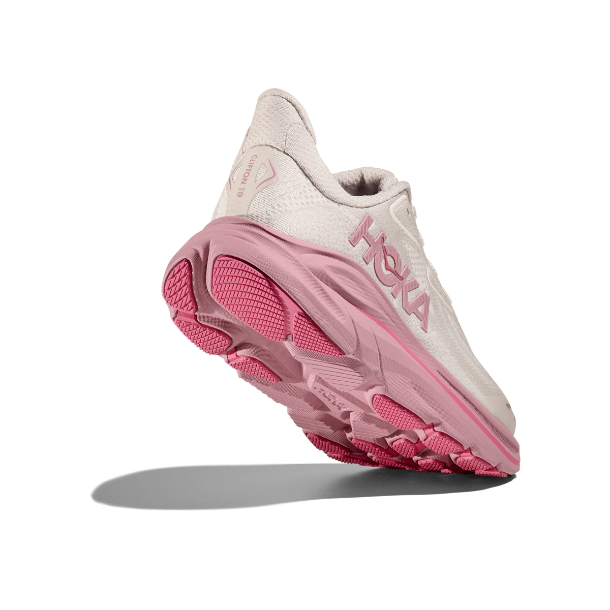 Hoka One One Kid's (Grade School) Clifton 10 Rose Cream/Dried Rose - 1098753 - Tip Top Shoes of New York
