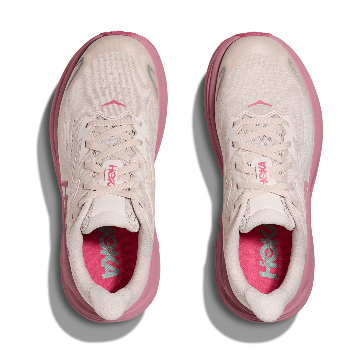 Hoka One One Kid's (Grade School) Clifton 10 Rose Cream/Dried Rose - 1098753 - Tip Top Shoes of New York